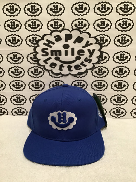 Polyester Snapback Cap - Blue
