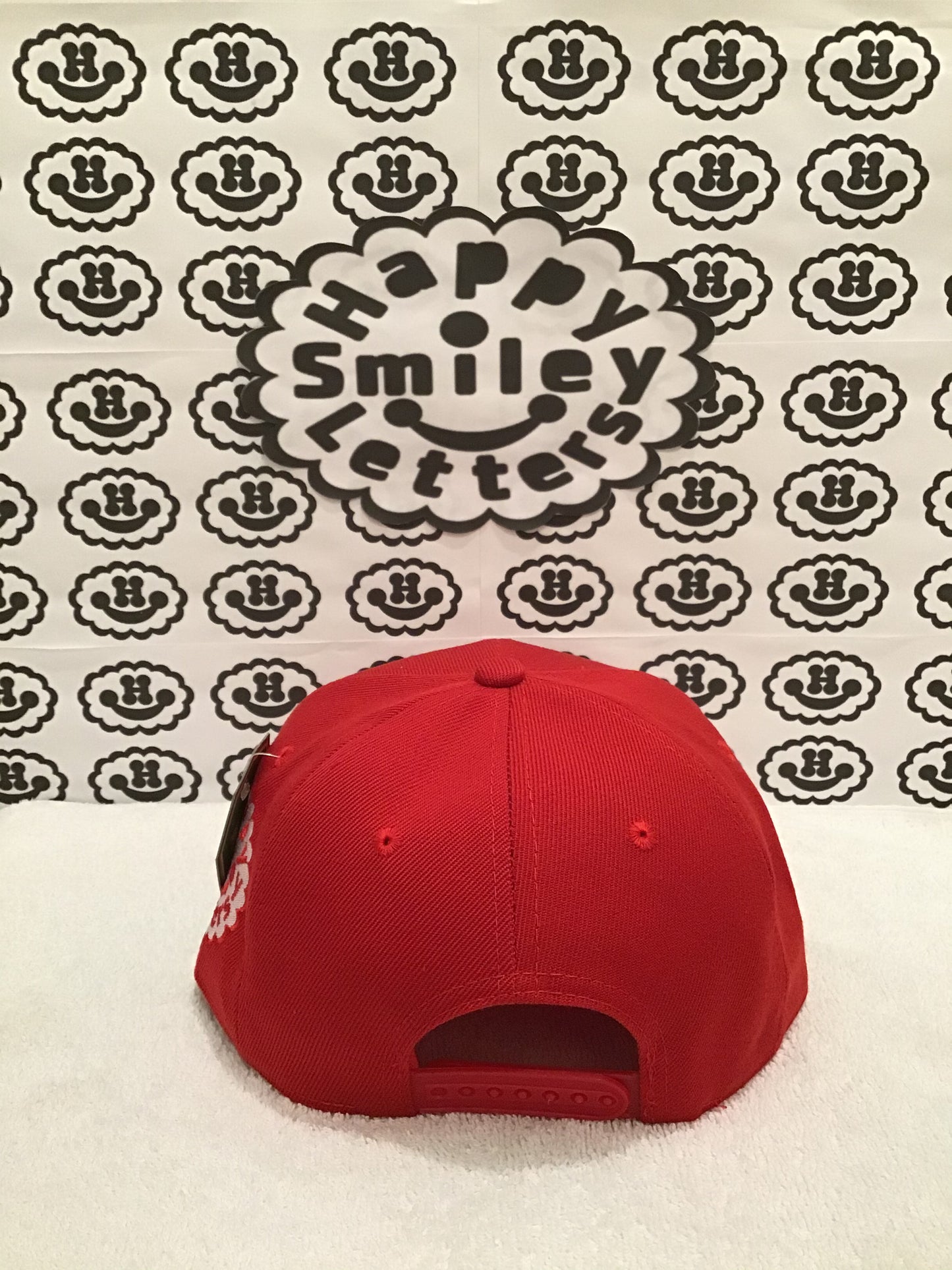 Polyester Snapback cap - Red